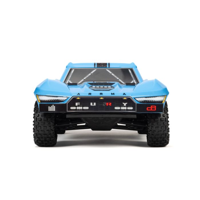 ARRMA 1/10 FURY 2WD RTR Brushed Short Course Truck (Battery & Charger Included), Blue - Image 18