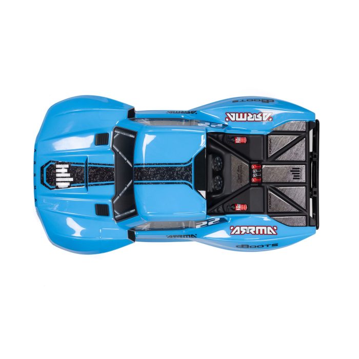 ARRMA 1/10 FURY 2WD RTR Brushed Short Course Truck (Battery & Charger Included), Blue - Image 19
