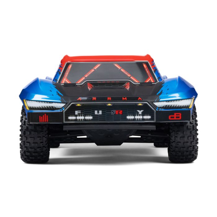 ARRMA 1/10 FURY 223S DSC 2WD RTR Brushless Short Course Truck, Blue (without Battery-Charger) - Image 8