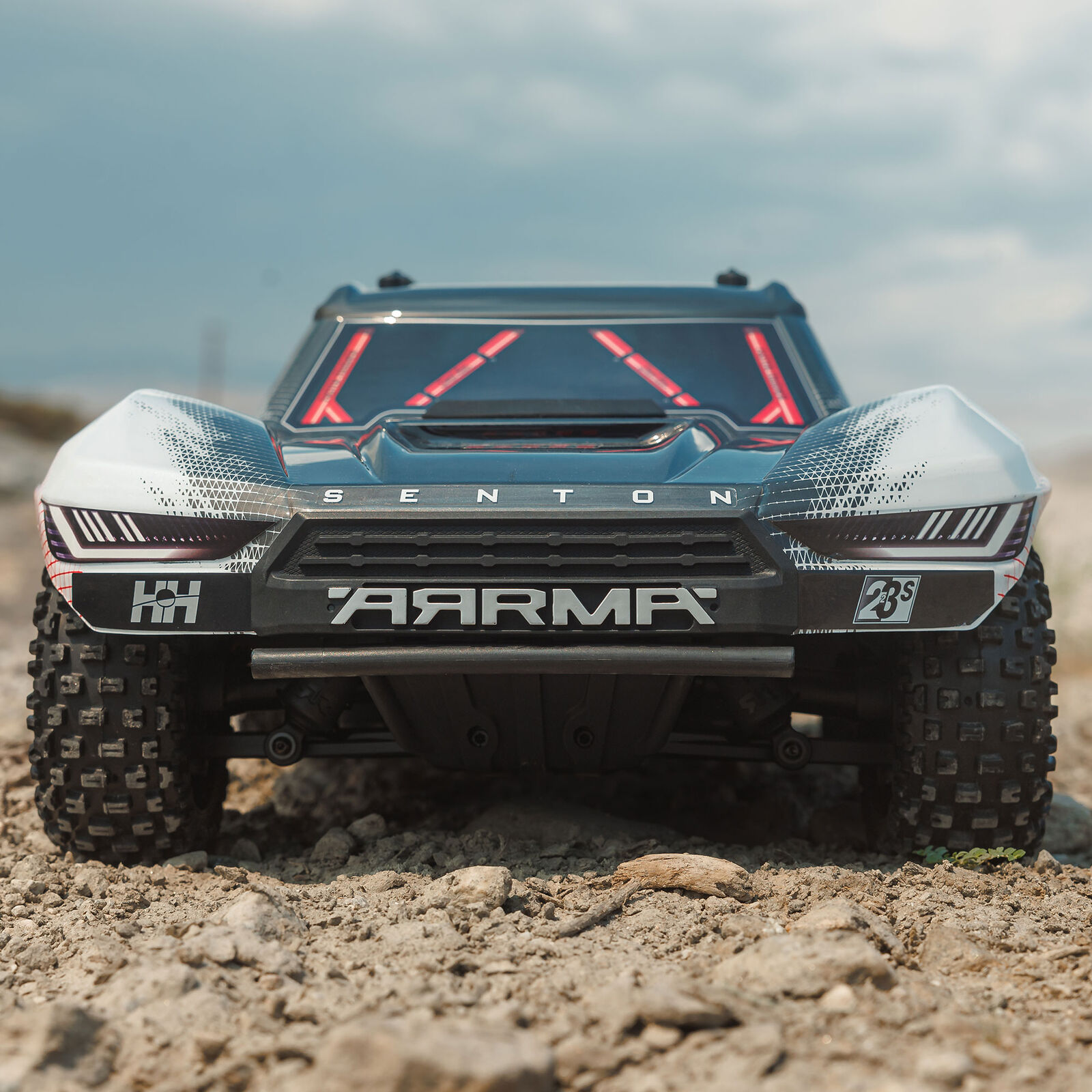 ARRMA 1/10 SENTON 223S DSC 4X4 RTR Brushless Short Course Truck, Red (without Battery - Charger) - Image 15