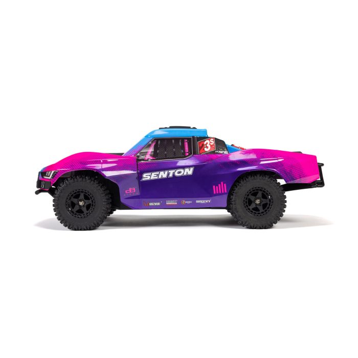ARRMA 1/10 SENTON 223S DSC 4X4 RTR Brushless Short Course Truck, Blue (without Battery - Charger) - Image 9