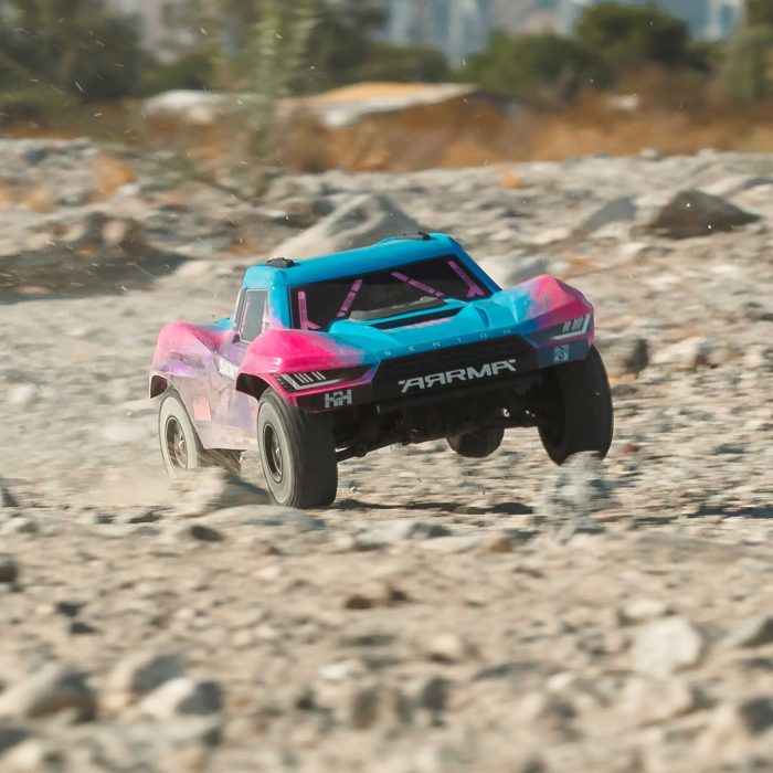 ARRMA 1/10 SENTON 223S DSC 4X4 RTR Brushless Short Course Truck, Blue (without Battery - Charger) - Image 6