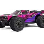 ARRMA 1/10 VORTEKS 223S DSC 4X4 RTR Brushless Stadium Truck, Purple (without Battery - Charger)