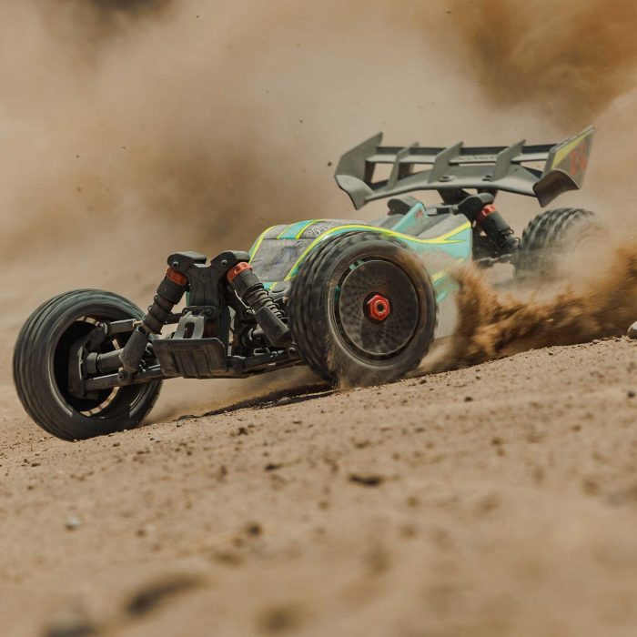 ARRMA 1/8 TYPHON 223S DSC 4X4 RTR Brushless Buggy, Green (without Battery - Charger) - Image 5