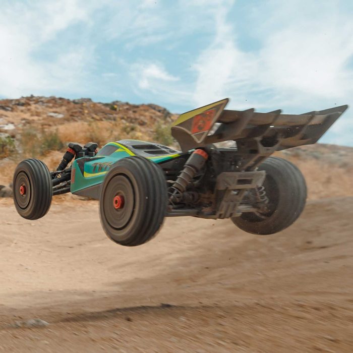 ARRMA 1/8 TYPHON 223S DSC 4X4 RTR Brushless Buggy, Green (without Battery - Charger) - Image 6