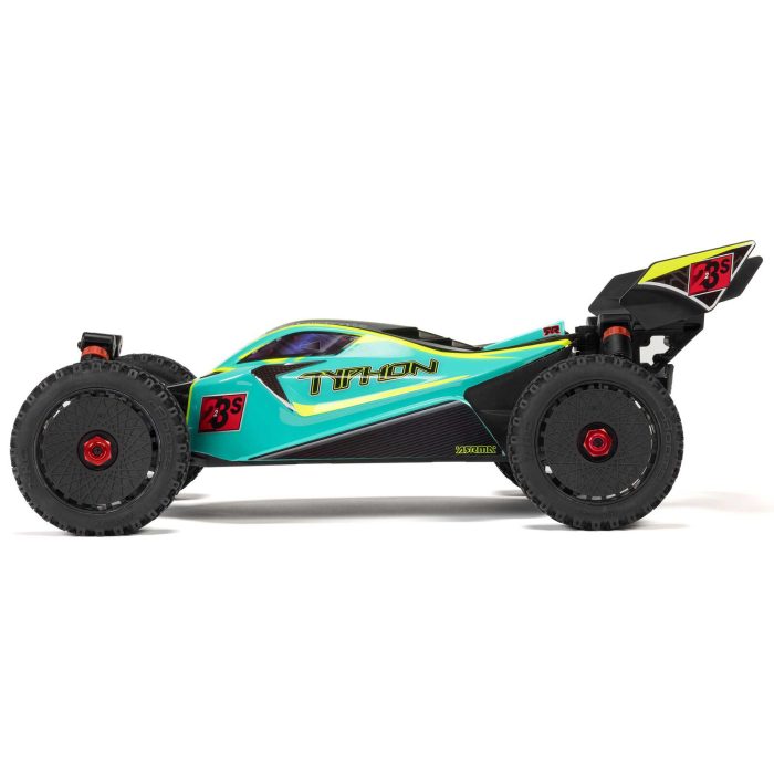 ARRMA 1/8 TYPHON 223S DSC 4X4 RTR Brushless Buggy, Green (without Battery - Charger) - Image 8