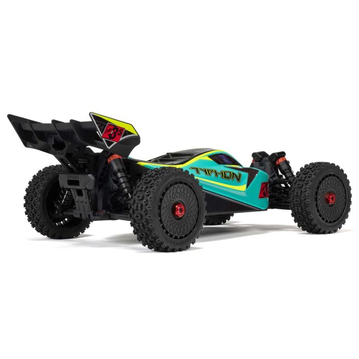ARRMA 1/8 TYPHON 223S DSC 4X4 RTR Brushless Buggy, Green (without Battery - Charger) - Image 11