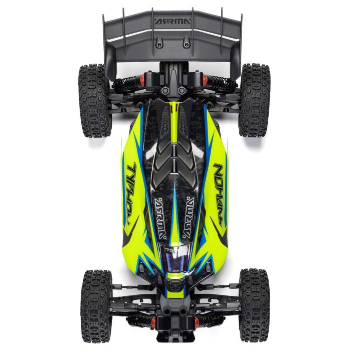 ARRMA 1/8 TYPHON 223S DSC 4X4 RTR Brushless Buggy, Yellow (without Battery - Charger) - Image 17