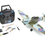 EZ-Wings Mini Spitfire MK II RTF 450mm - 1+1 Li-Po Battery - USB Charger