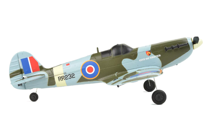 EZ-Wings Mini Spitfire MK II RTF 450mm - 1+1 Li-Po Battery - USB Charger - Image 6