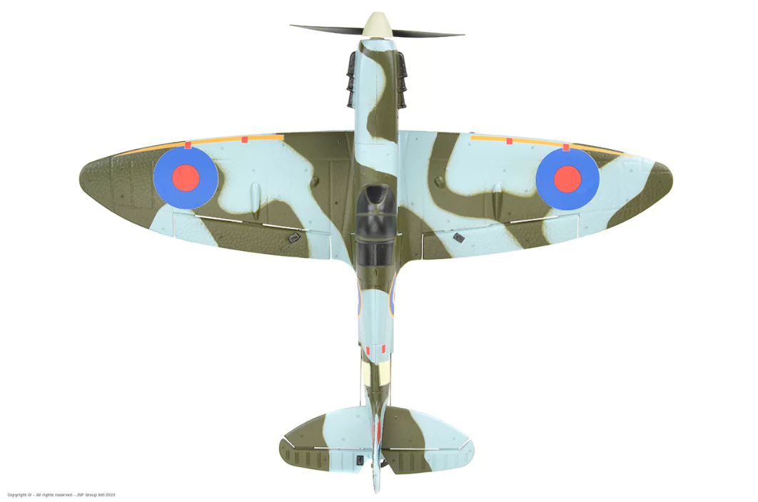 EZ-Wings Mini Spitfire MK II RTF 450mm - 1+1 Li-Po Battery - USB Charger - Image 11