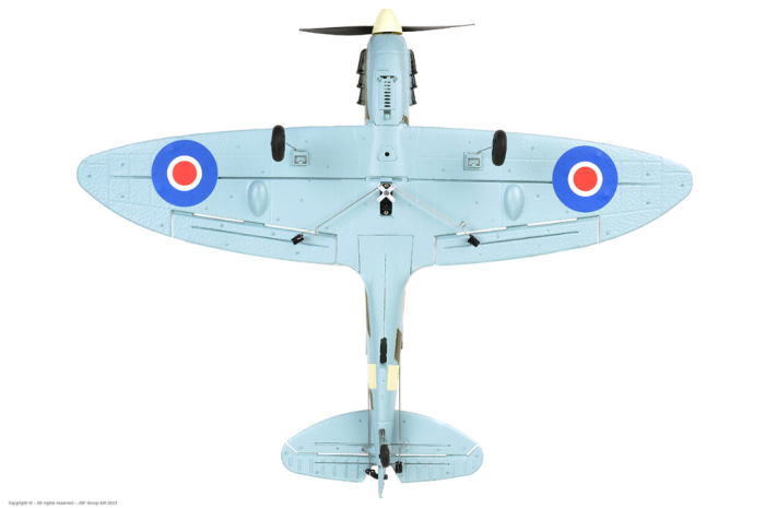 EZ-Wings Mini Spitfire MK II RTF 450mm - 1+1 Li-Po Battery - USB Charger - Image 14