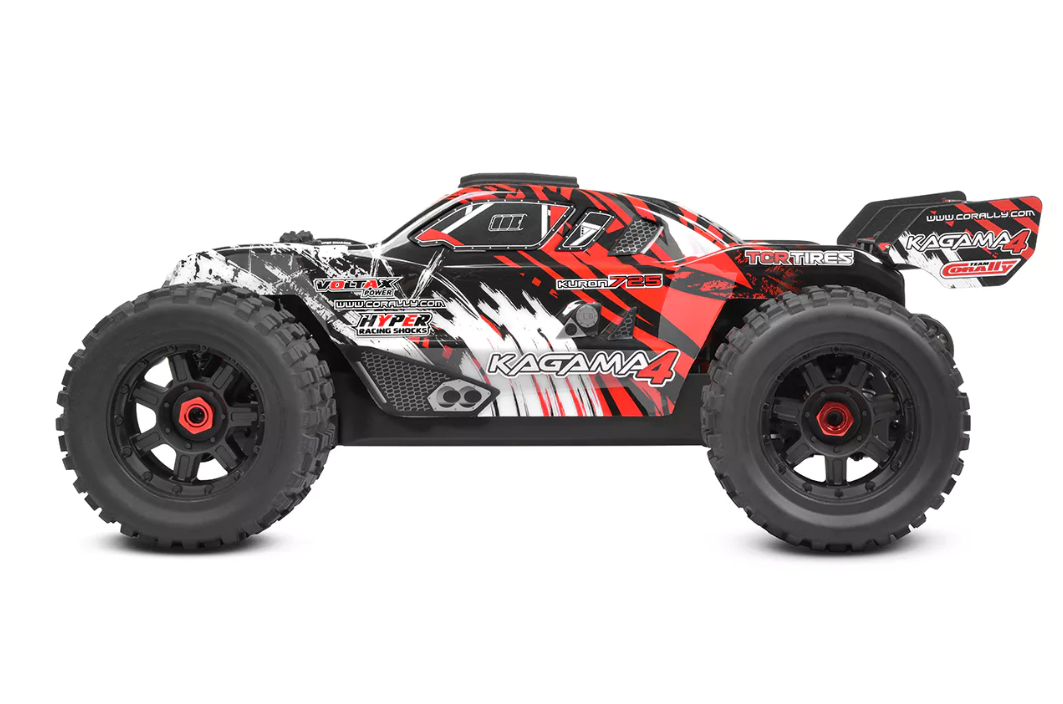 Team Corally KAGAMA 4 RTR Red Brushless Power 4S - No Battery - No Charger - Image 5