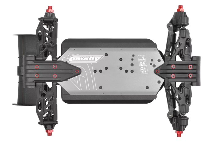 Team Corally KAGAMA 4 RTR Red Brushless Power 4S - No Battery - No Charger - Image 16
