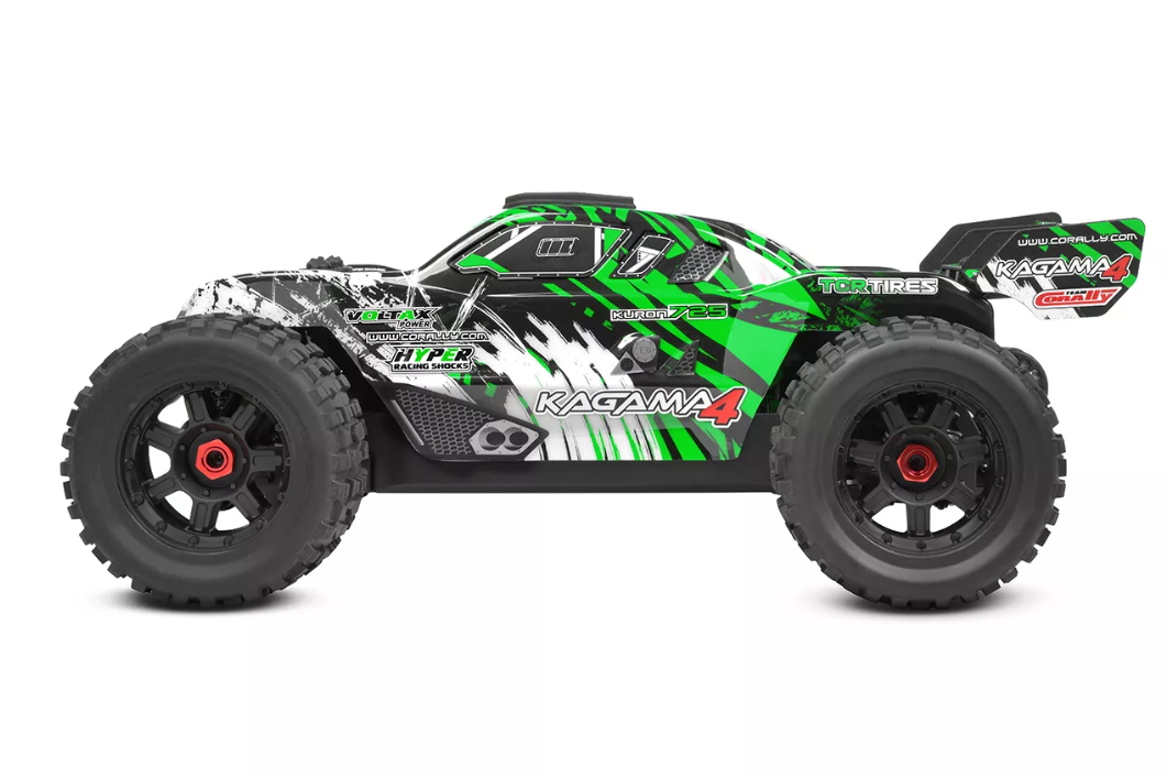 Team Corally KAGAMA 4 RTR Green Brushless Power 4S - No Battery - No Charger - Image 8