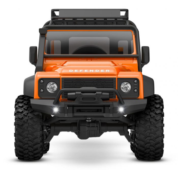 TRAXXAS TRX-4M 1/18 Land Rover Defender Crawler Orange RTR - Image 2