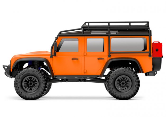 TRAXXAS TRX-4M 1/18 Land Rover Defender Crawler Orange RTR - Image 5