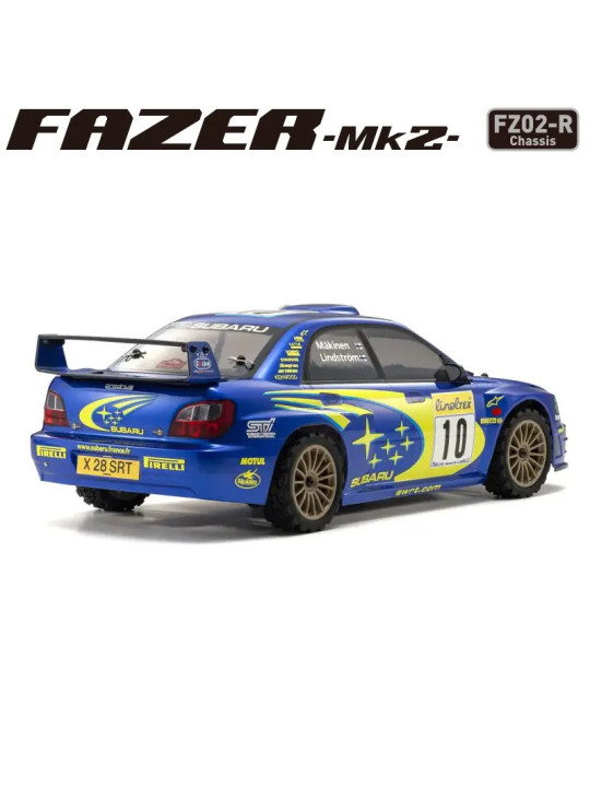 Kyosho Fazer Rally FZ02-R Subaru Impreza WRC 2002 1:10 Readyset - Image 4