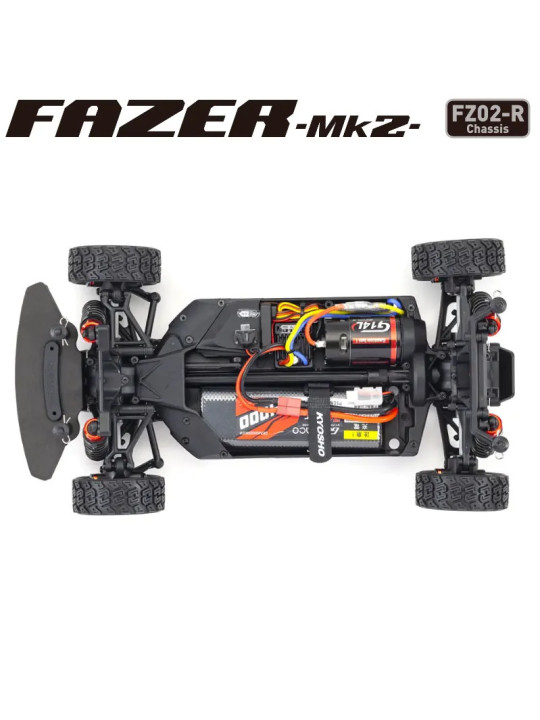 Kyosho Fazer Rally FZ02-R Subaru Impreza WRC 2002 1:10 Readyset - Image 7