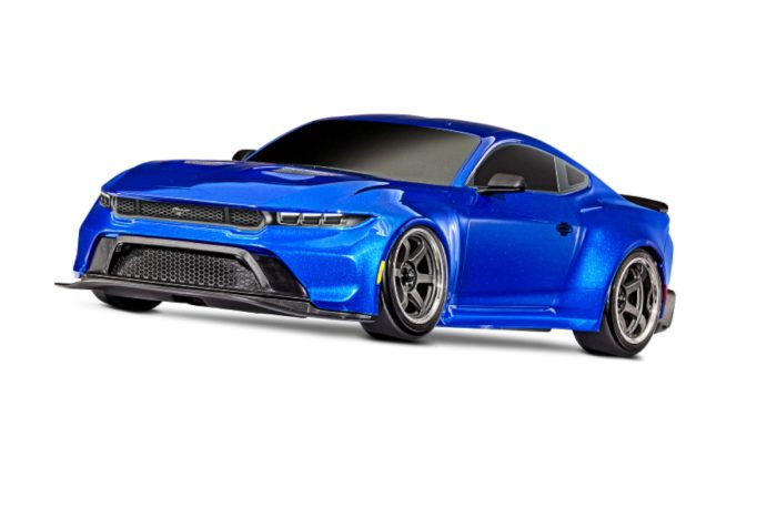 TRAXXAS 4-TEC Drift 2WD Mustang XL-5 TQi Blue