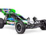 TRAXXAS Bandit 2WD 1/10 RTR TQ EHD Geen USB-C Charger /7 cell NiMH 3000mAh