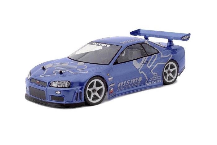 HPI Clear body Nissan Skyline R34 GT-R (190mm) ΑΒΑΦΟ BODYKIT ΚΑΠΑΚΙ LEXAN ΓΙΑ ΤΗΛΕΚΑΤΕΥΘΥΝΟΜΕΝΟ ΑΥΤΟΚΙΝΗΤΟ 1:10