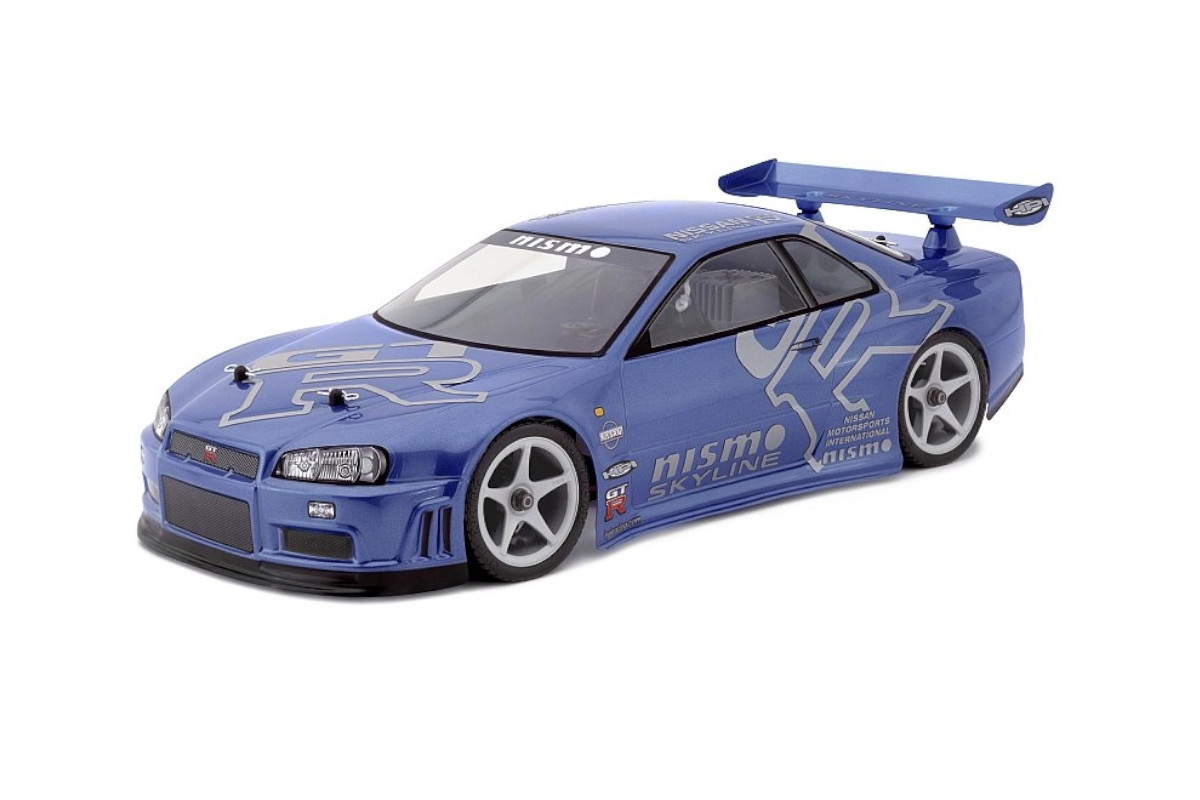 HPI Clear body Nissan Skyline R34 GT-R (190mm) ΑΒΑΦΟ BODYKIT ΚΑΠΑΚΙ LEXAN ΓΙΑ ΤΗΛΕΚΑΤΕΥΘΥΝΟΜΕΝΟ ΑΥΤΟΚΙΝΗΤΟ 1:10