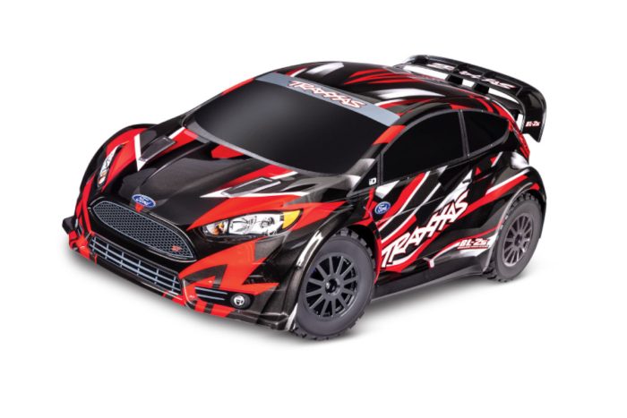 TRAXXAS Ford Fiesta ST Rally 1/10 4WD TQ Red BL-2S