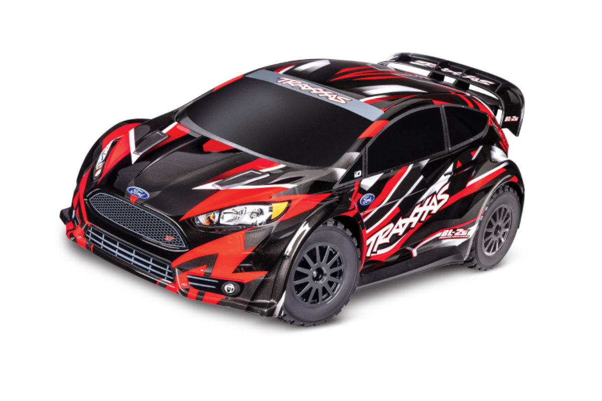 TRAXXAS Ford Fiesta ST Rally 1/10 4WD TQ Red BL-2S