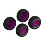 ARRMA dBoots 'FORTRESS' Glued Tire Set, Purple (2 Pairs) ARA-1570 FOR MOJAVE GROM