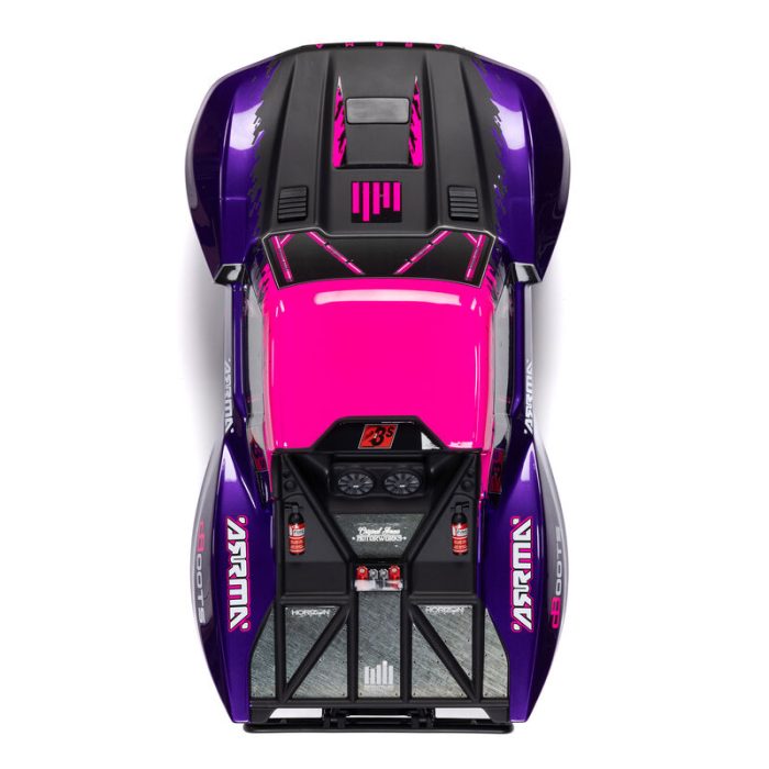 ARRMA 1/10 FURY 223S DSC 2WD RTR Brushless Short Course Truck, Purple (without Battery-Charger) - Image 8