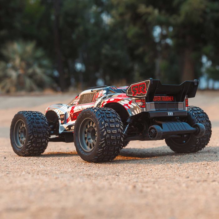ARRMA 1/10 VORTEKS 223S DSC 4X4 RTR Brushless Stadium Truck, Red (without Battery - Charger) - Image 13