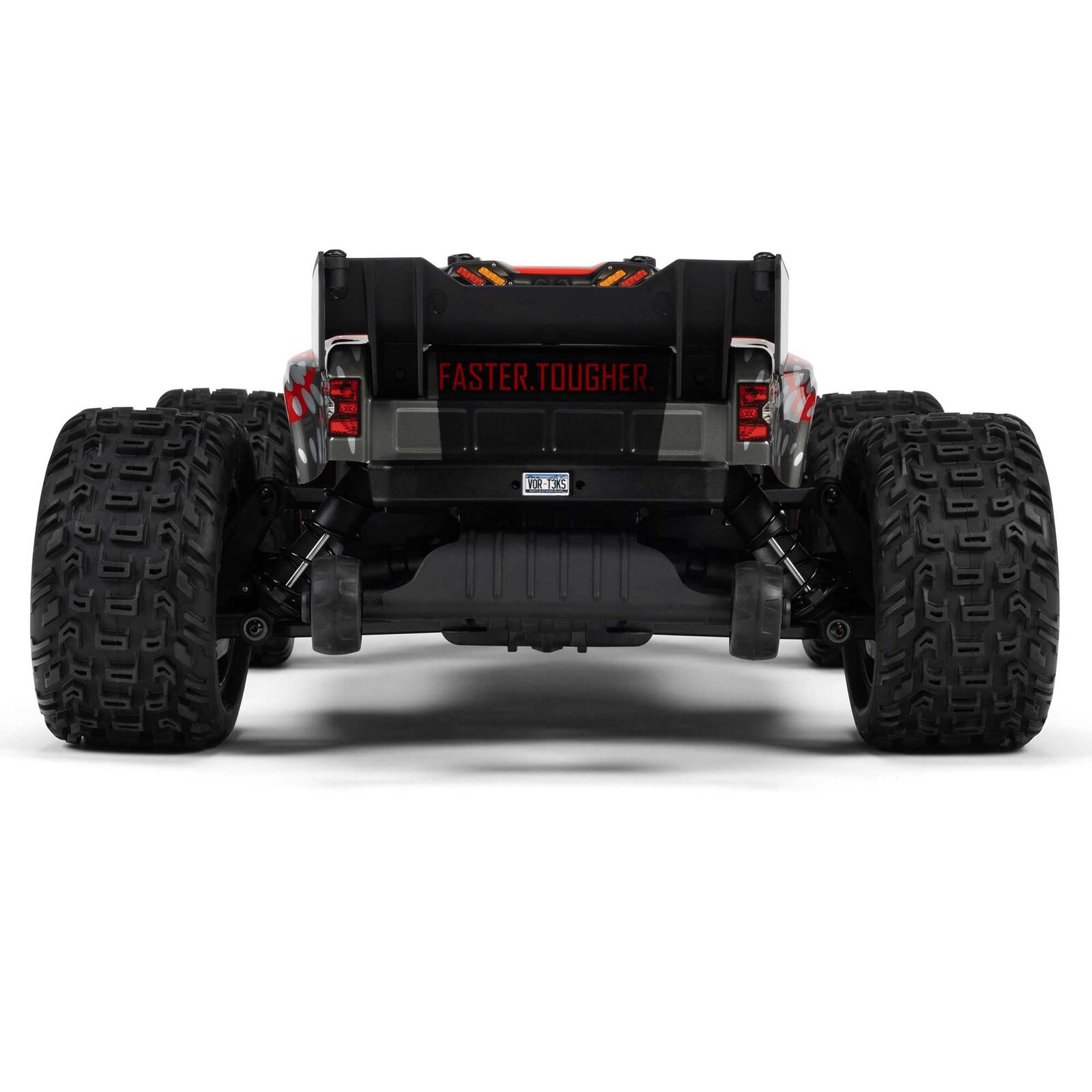 ARRMA 1/10 VORTEKS 223S DSC 4X4 RTR Brushless Stadium Truck, Red (without Battery - Charger) - Image 17