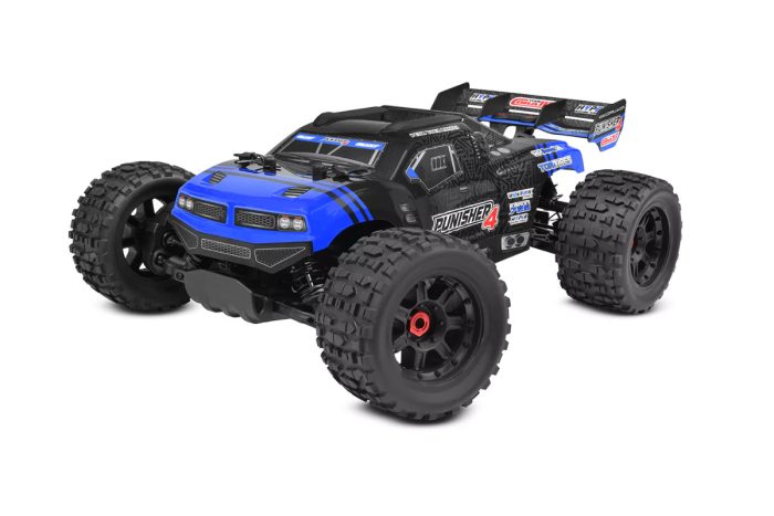 Team Corally PUNISHER 4 RTR Blue Brushless Power 4S - No Battery - No Charger
