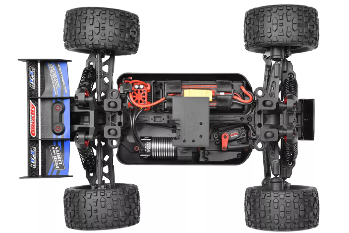 Team Corally PUNISHER 4 RTR Blue Brushless Power 4S - No Battery - No Charger - Image 2