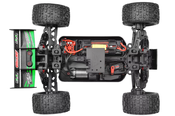 Team Corally PUNISHER 4 RTR Green Brushless Power 4S - No Battery - No Charger - Image 8