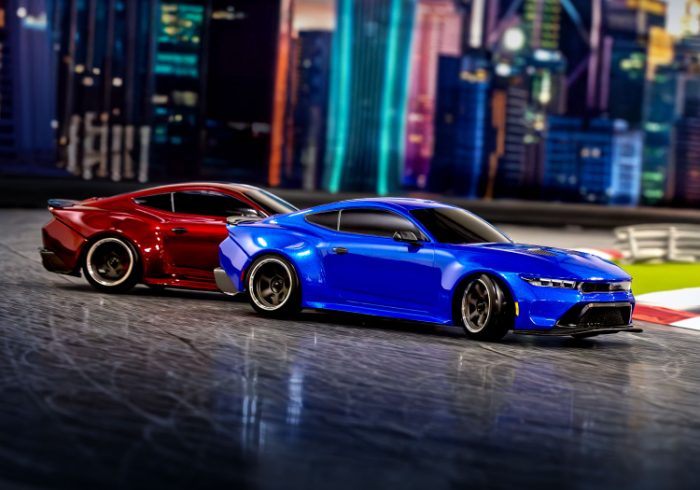 TRAXXAS 4-TEC Drift 2WD Mustang XL-5 TQi Blue - Image 12