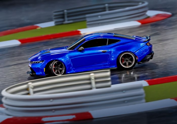TRAXXAS 4-TEC Drift 2WD Mustang XL-5 TQi Blue - Image 14