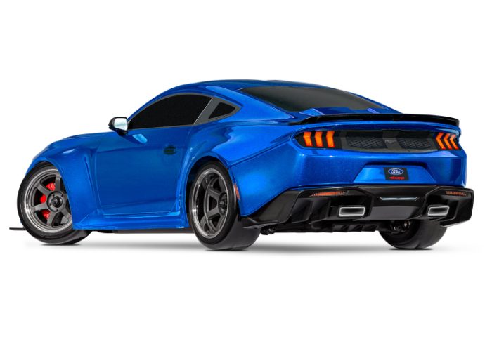 TRAXXAS 4-TEC Drift 2WD Mustang XL-5 TQi Blue - Image 4