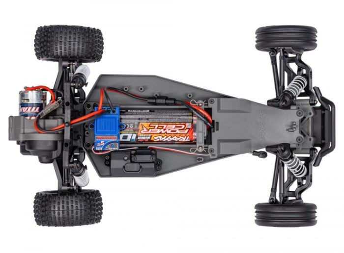 TRAXXAS Bandit 2WD 1/10 RTR TQ EHD Geen USB-C Charger /7 cell NiMH 3000mAh - Image 4