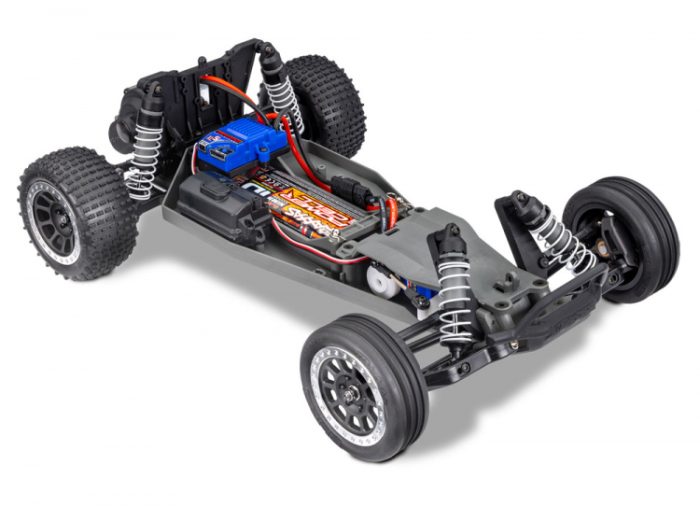 TRAXXAS Bandit 2WD 1/10 RTR TQ EHD Geen USB-C Charger /7 cell NiMH 3000mAh - Image 5