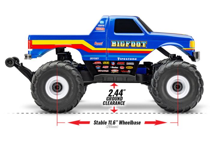 TRAXXAS BIGFOOT 4x4 BL-2s EHD 1/10 RTR TQ - Image 6