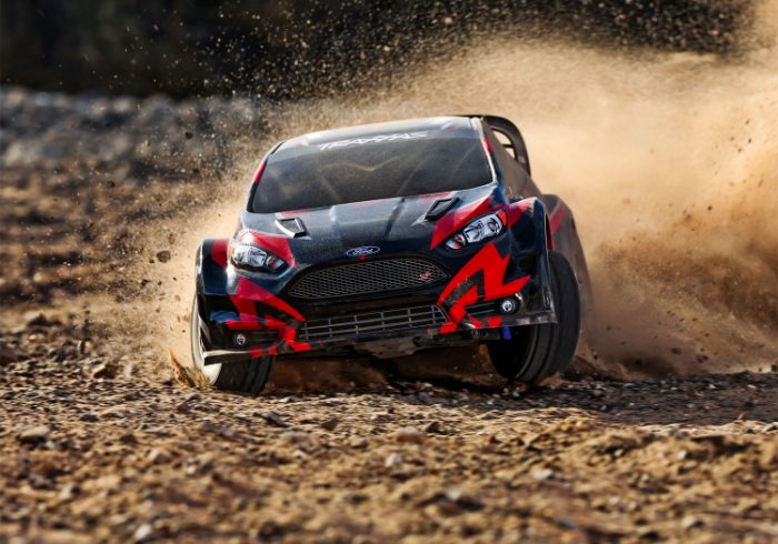 TRAXXAS Ford Fiesta ST Rally 1/10 4WD TQ Red BL-2S - Image 8