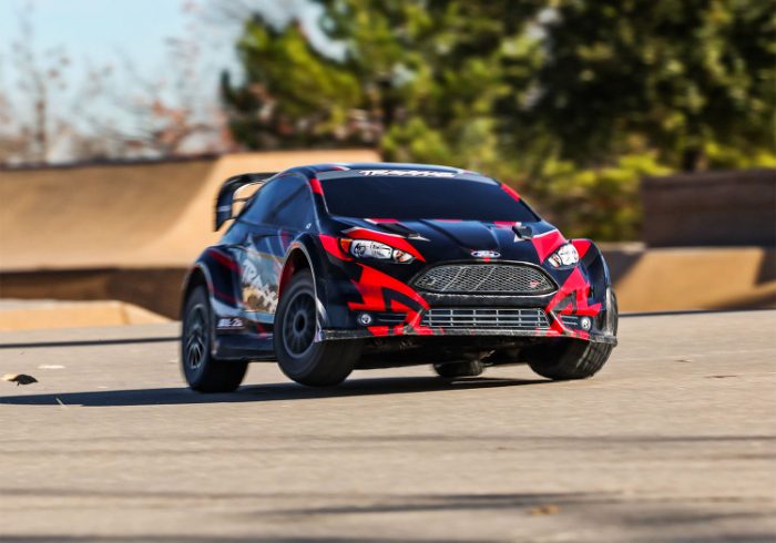 TRAXXAS Ford Fiesta ST Rally 1/10 4WD TQ Red BL-2S - Image 9