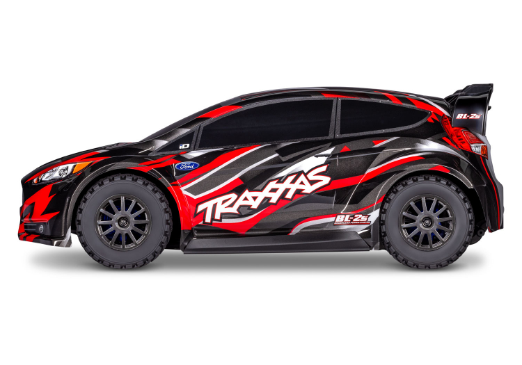 TRAXXAS Ford Fiesta ST Rally 1/10 4WD TQ Red BL-2S - Image 6