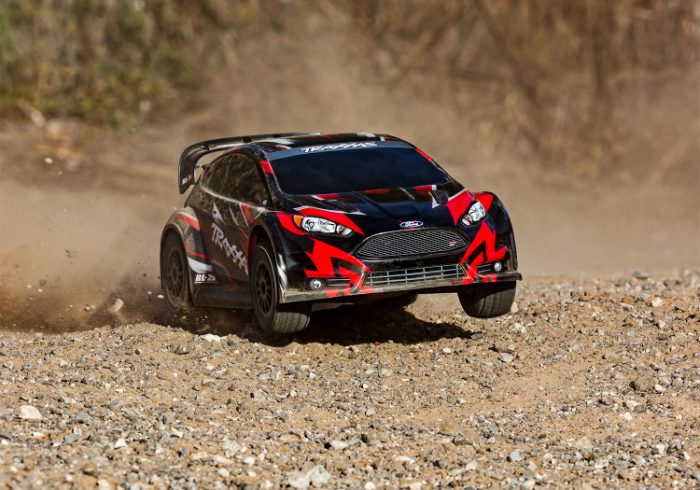 TRAXXAS Ford Fiesta ST Rally 1/10 4WD TQ Red BL-2S - Image 7