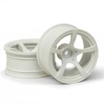 HPI R5 wheel white (9mm offset) 2pcs 120205