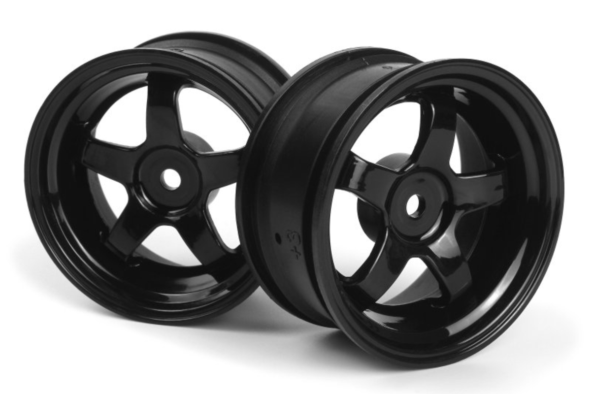 HPI Work Meister S1 Wheel Black 26mm (3mm OS/2pcs) 160524
