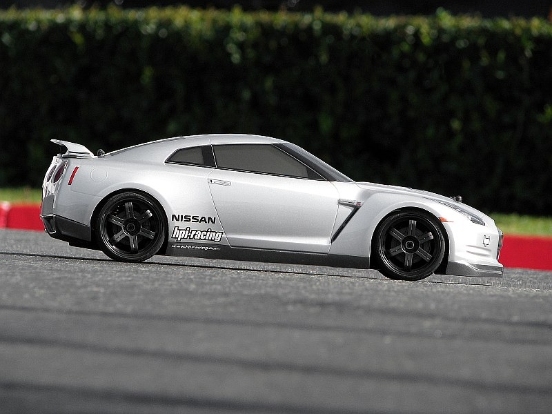 HPI Clear body Nissan GT-R (R35) (200mm) ΑΒΑΦΟ BODYKIT ΚΑΠΑΚΙ LEXAN ΓΙΑ ΤΗΛΕΚΑΤΕΥΘΥΝΟΜΕΝΟ ΑΥΤΟΚΙΝΗΤΟ 1:10 - Image 2