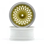 HPI BBS RS wheels Silver/Gold 26mm (6mm offset) 2pcs 120266